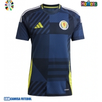 Camisa de Futebol Escócia Equipamento Principal Europeu 2024 Manga Curta